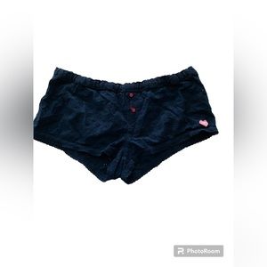 Vs navy pajama shorts
